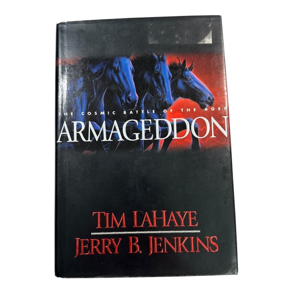 Armageddon by Tim Lahaye‎ Jerry Jenkins Left Behind Hardcover Book Fiction